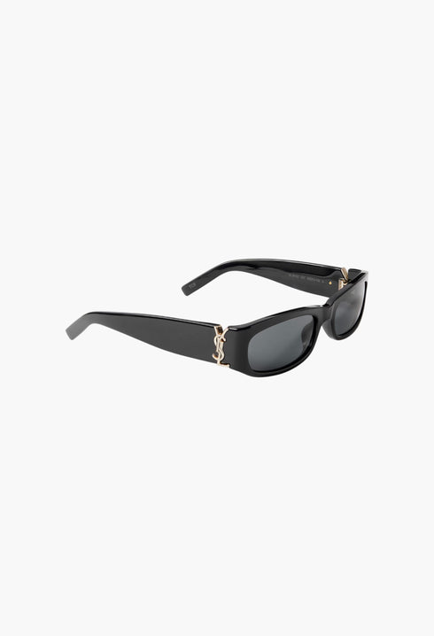 Rectangle-Frame Tortoiseshell Acetate Sunglasses